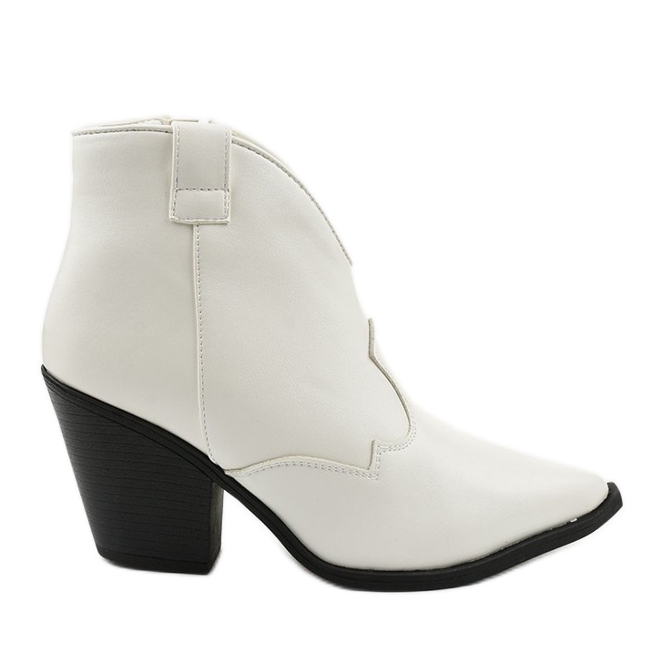 Bota cowboy mujer Pretender blanca blanco