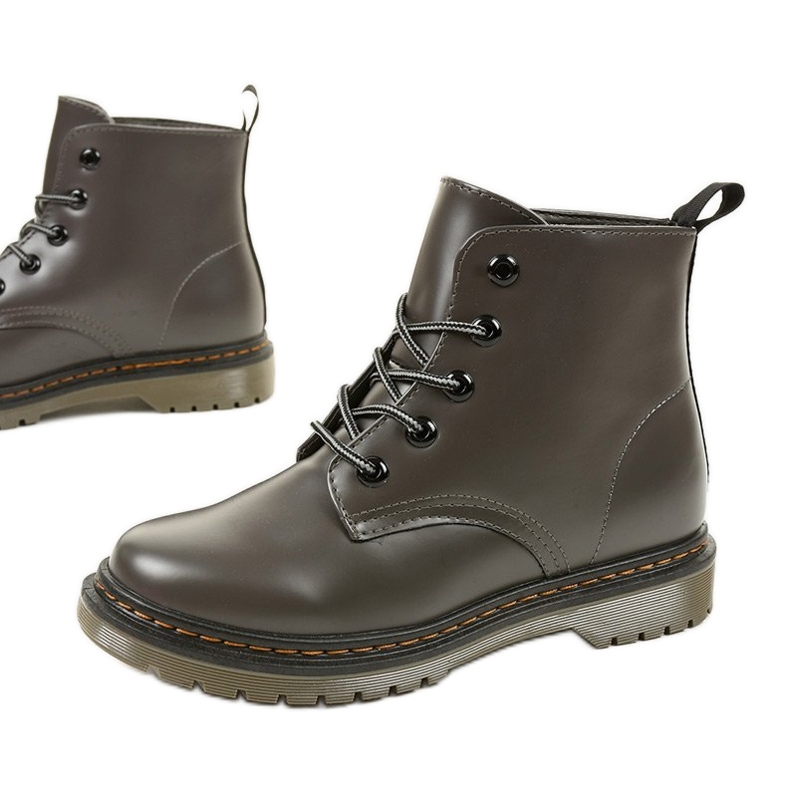 Botas grises workery TL143-5