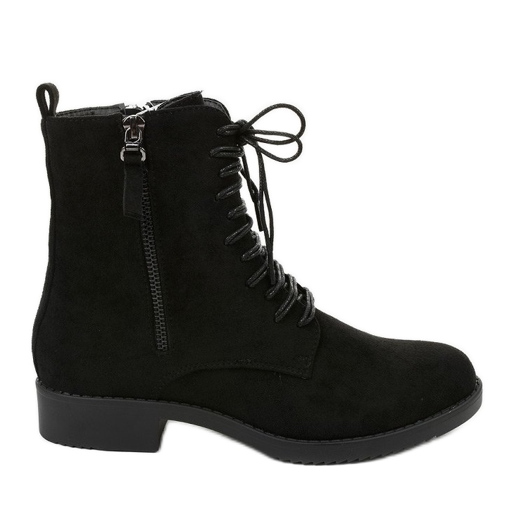 Botas de trabajo de ante negro A8315 / A