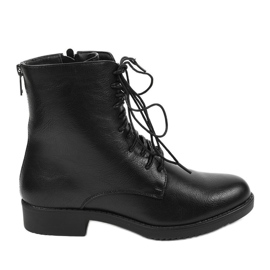Botas de trabajo de mujer negras A8316 negro
