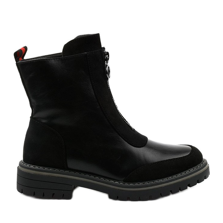 Botas negras con aislamiento plano Shieldstone negro Botas negras con aislamiento plano Shieldstone negro
