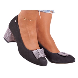 Salón Mujer Maciejka Suede Graphite 3356A-43 / 00-1 multicolor