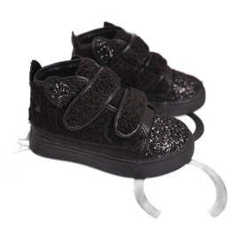 FRROCK Zapatillas para niños High Warm Black Clifford negro