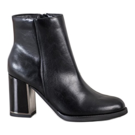Goodin Botas de tacón alto con estilo negro