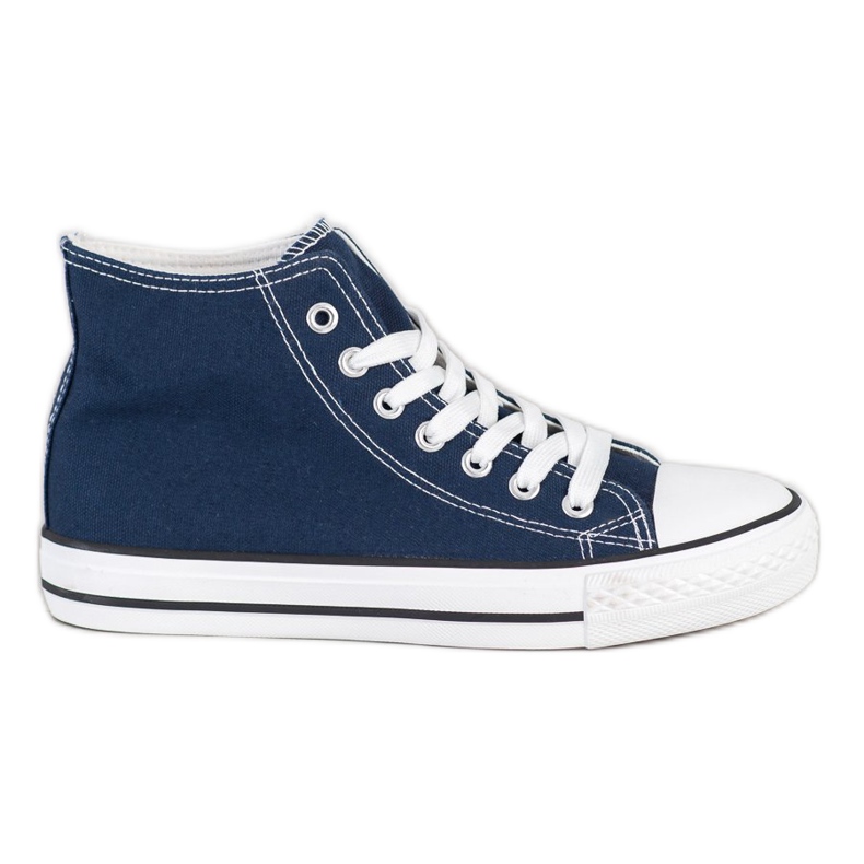 SHELOVET Zapatillas altas azul