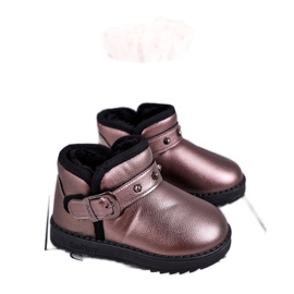Apawwa Botas de nieve cálidas para niños Jinnie gris multicolor