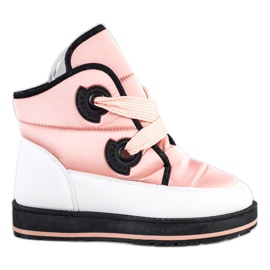 SHELOVET Botas de nieve de moda rosa