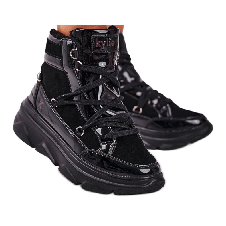 Kylie Crazy Zapatillas de mujer Negras Botas de nieve Missy negro