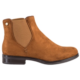 Clowse Botines Chelsea casuales marrón