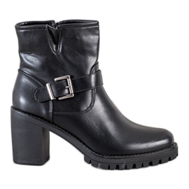 Marquiz Botas negras con hebilla negro Marquiz Botas negras con hebilla negro
