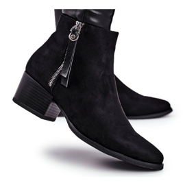 EVE Tacones altos discretamente negros con aislamiento para mujer EVE Tacones altos discretamente negros con aislamiento para mujer