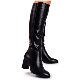 Botas altas de mujer Sergio Leone negro KZ278