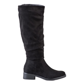 Sweet Shoes Botas de ante negro