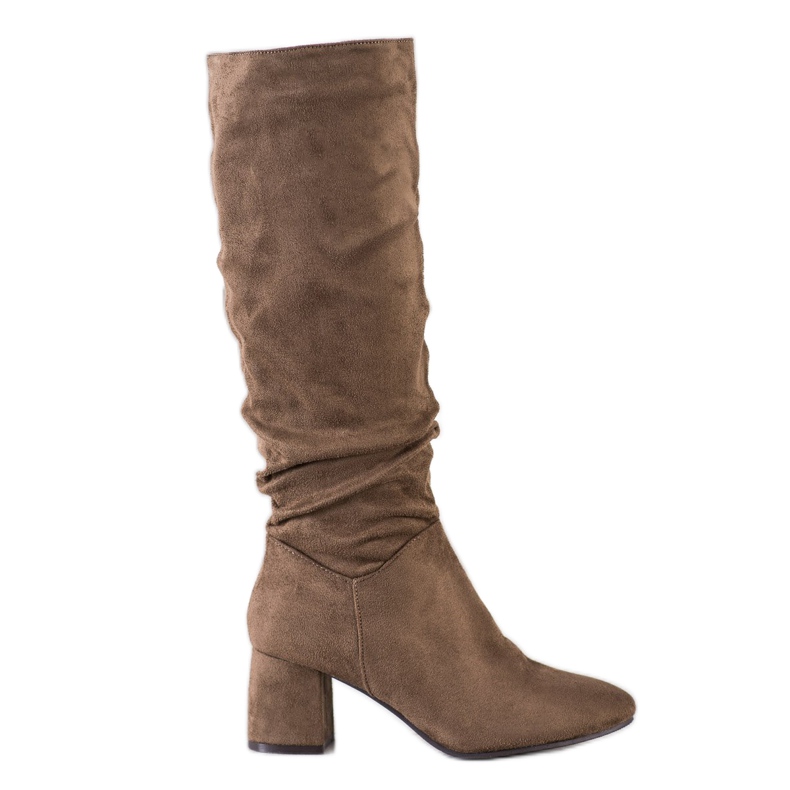 Flyfor Botas de ante caqui Flyfor Botas de ante caqui