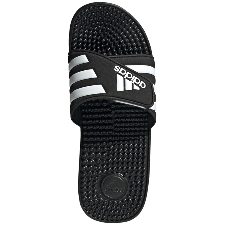 Zapatillas de hombre Adidas Adissage negras F35580 negro