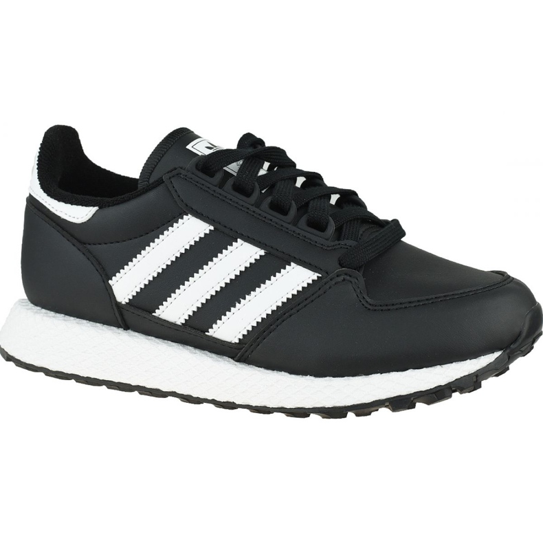 Zapatillas Adidas Forest Grove Cf Jr EG8958 blanco negro Zapatillas Adidas Forest Grove Cf Jr EG8958 blanco negro