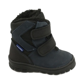 Botas botas con membrana Mazurek 1351 azul marino negro