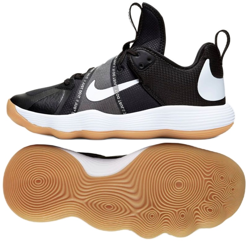 Zapatillas de voleibol Nike React HyperSet CI2955010-S negro negro Zapatillas de voleibol Nike React HyperSet CI2955010-S negro negro