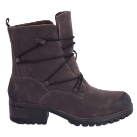 Gris Botas en el protector gris K1936104 Gris