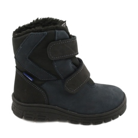Botas con membrana Mazurek 1351 azul marino negro marina