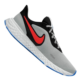 Zapatillas de running Nike Revolution 5 M BQ3204-011 negro gris