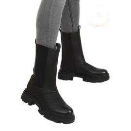 Botas de moto negras D-5 Black negro