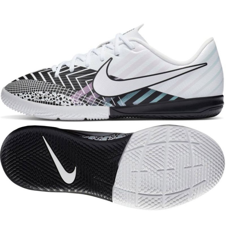 Calzado de fútbol Nike Mercurial Vapor 13 Academy Mds Ic Jr CJ1175 110 multicolor blanco
