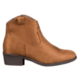 Filippo Botas vaqueras de ante marrón Filippo Botas vaqueras de ante marrón
