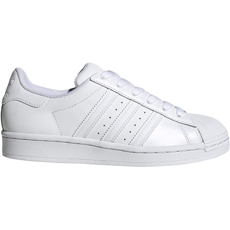 Zapatillas adidas Superstar J blancas para niños EF5399 blanco