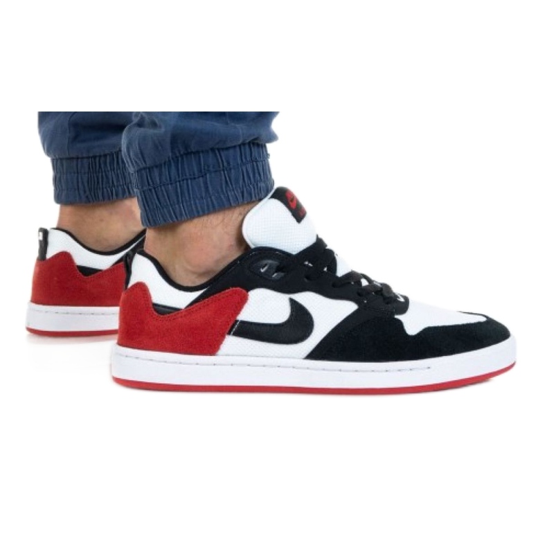 Nike Sb Alleyoop M CJ0882-102 blanco negro rojo Nike Sb Alleyoop M CJ0882-102 blanco negro rojo