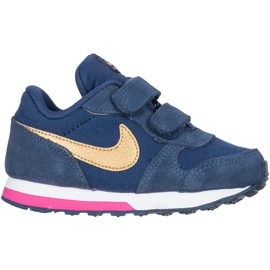 Calzado para niños Nike Md Runner 2 Tdv 807328406 azul marino