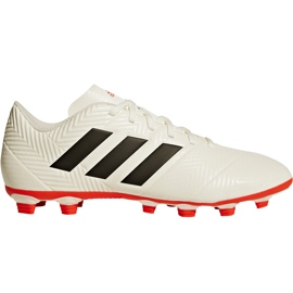 Botas de fútbol adidas Nemeziz 18.4 FxG D97992 multicolor blanco