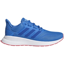 Zapatillas de running para niños adidas Falcon K azul F36540