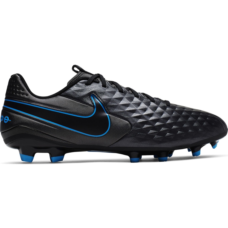 Zapatos de fútbol Nike Tiempo Legend 8 Academy FG / MG AT5292 004 negro negro