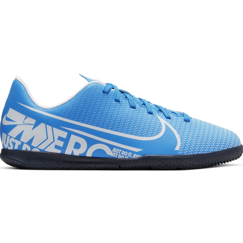 Zapatos de fútbol Nike Mercurial Vapor 13 Club Ic Junior AT8169 414 azul azul