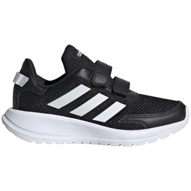 Zapatillas adidas Tensaur Run C para niños negras y blancas EG4146 blanco negro