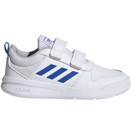 Zapatillas adidas Tensaur C para niños blancas y azules EF1096 blanco