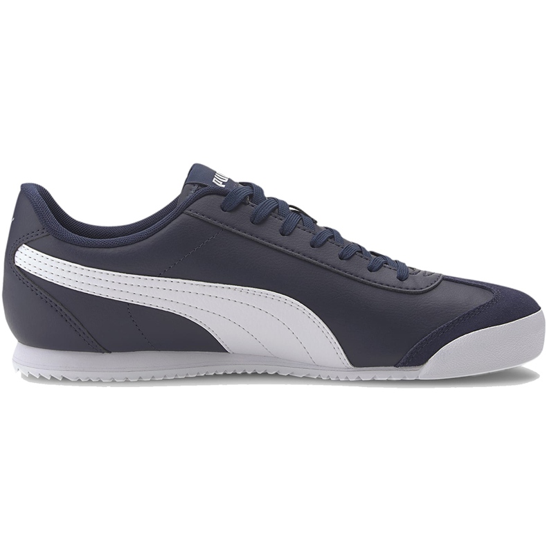 Zapatillas de hombres Puma Turino azul marino-blanco 371113 04