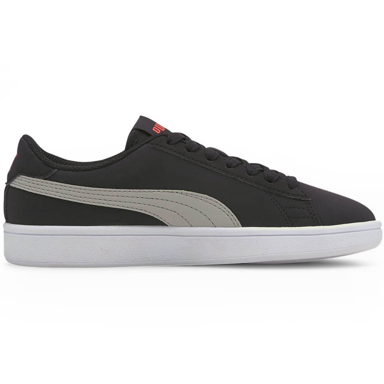 Zapatillas Puma Smash v2 Buck Jr.Negro 365182 19 para niños
