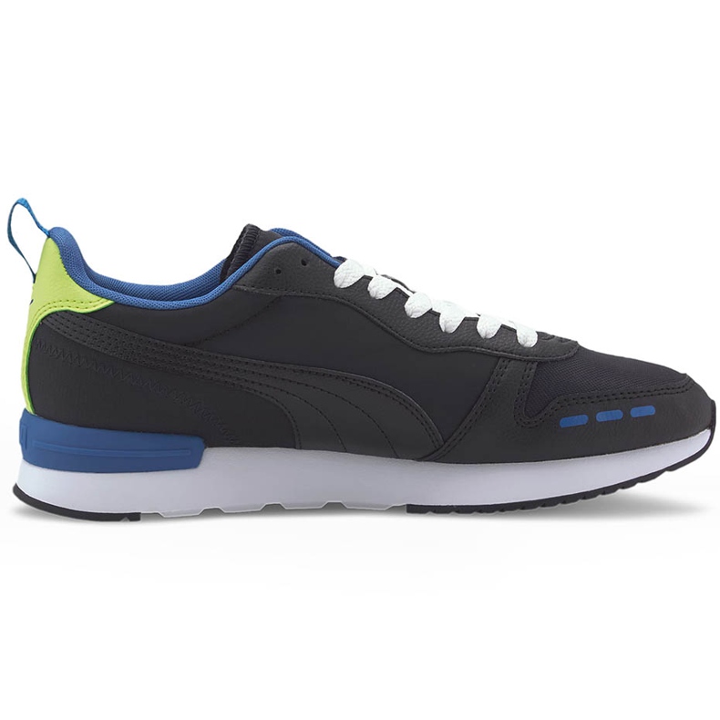 Zapatillas de hombres Puma R78 Neon negras 373203 01 negro