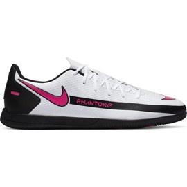 Zapatillas de fútbol Nike Phantom Gt Club Ic CK8466 160 blanco blanco