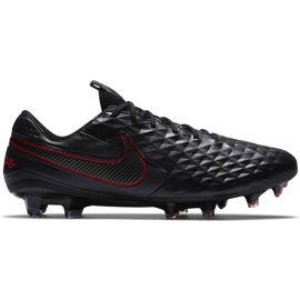 Botas de fútbol Nike Tiempo Legend 8 Elite Fg AT5293 060 negro negro