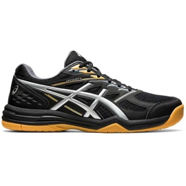 Zapatillas de voleibol Asics Upcourt 4 negras 1071A053 001 para hombre negro negro