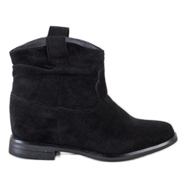 Marquiz Botas de vaquero con estilo negro