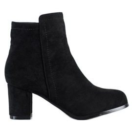 Wilady Botas negras de moda negro