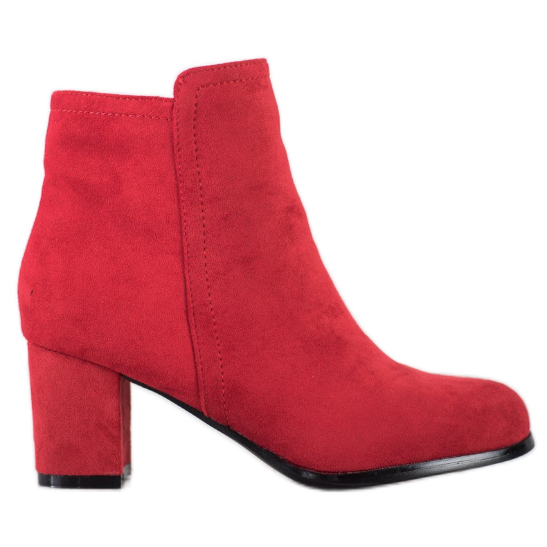 Wilady Botas rojas de moda rojo