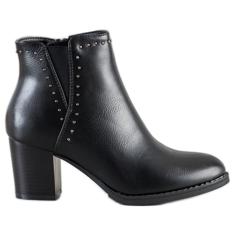 J. Star Botas clásicas con adornos negro