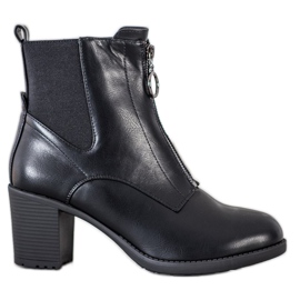 Gogo Botas abrigadas con cremallera negro Gogo Botas abrigadas con cremallera negro