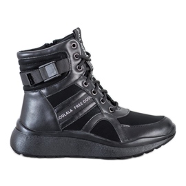 SHELOVET Botas deportivas con aislamiento negro