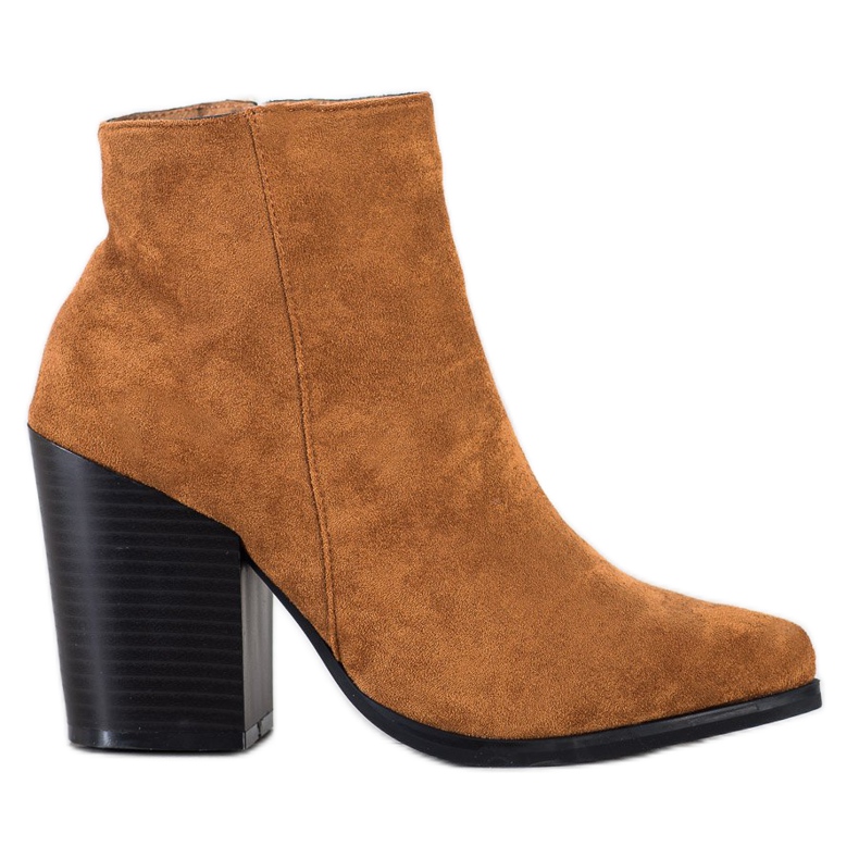 Marquiz Botas en un poste ancho marrón Marquiz Botas en un poste ancho marrón